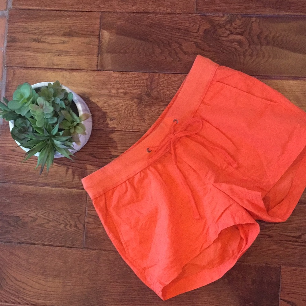 🌅Salmon Gap Linen Shorts🌅